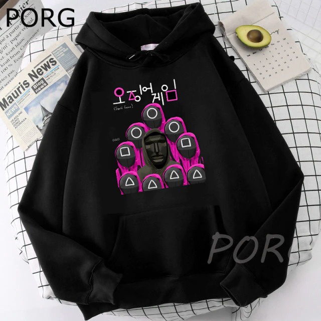 Áo Hoodie dài tay UNISEX SQUID GAME siêu chất Hottrend đủ size | NA STORE