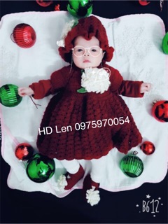 Set đỏ hoa cúc