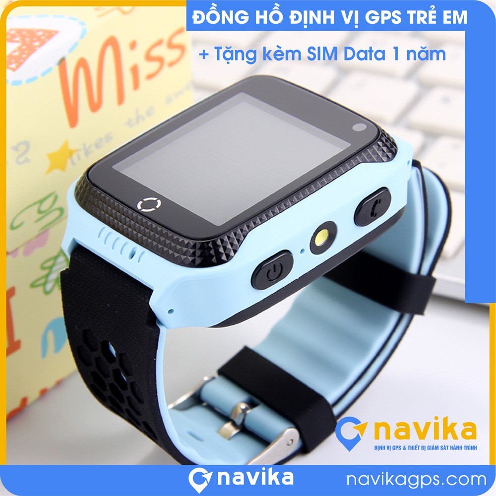 Đồng hồ định vị trẻ em chính xác, nghe gọi, nhắn tin từ xa chính hãng - Navika GPS