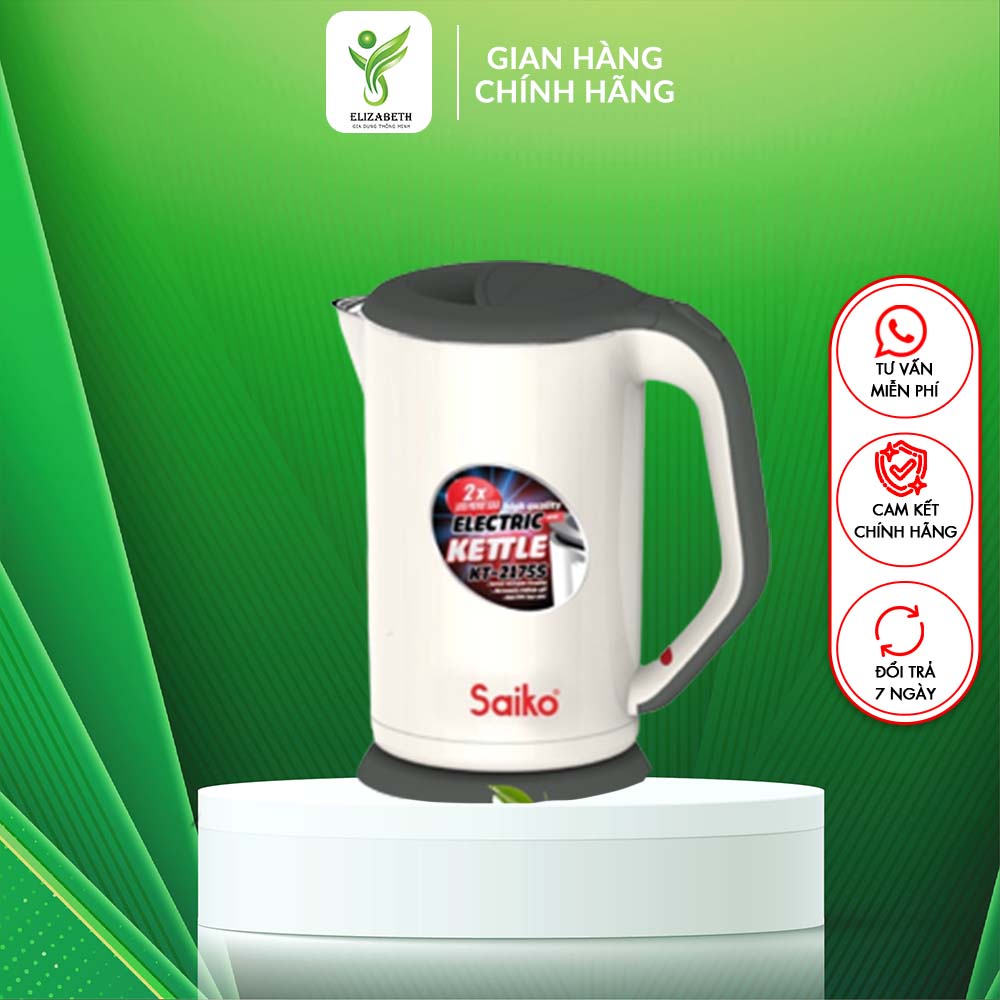 Ấm Đun Nước Siêu Tốc Saiko KT - 2175S - AT09