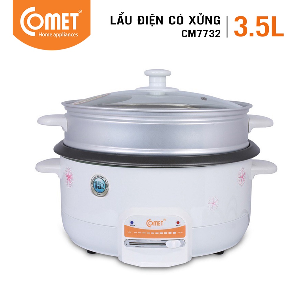 Nồi lẩu điện 3.5L Comet CM7732