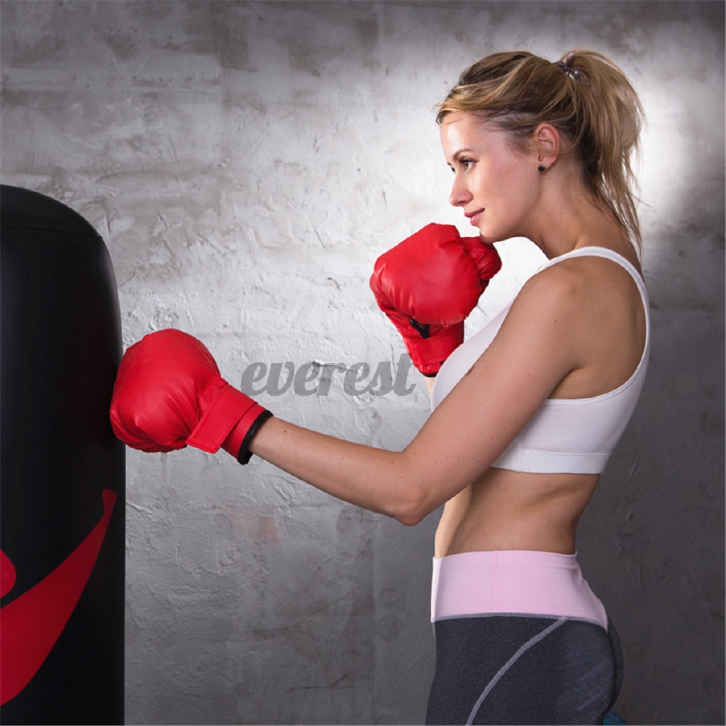 Găng Tay Boxing Bảo Vệ Bàn Tay Bằng Da Pu Cho Người Lớn