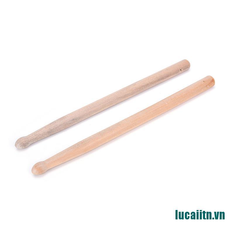 hot&New 1 Pairs Music Band Maple Wood Drum Sticks Drumsticks 5A