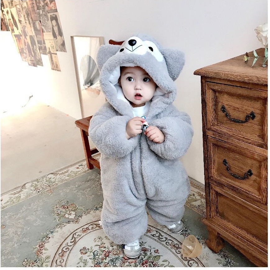 - Body gấu lông cho bé cực yêu 6-18kg -shubishop