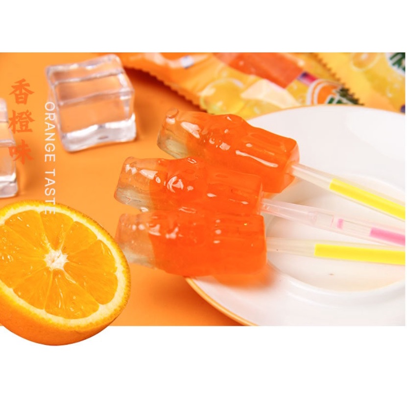 Kẹo mút chai coca phát sáng