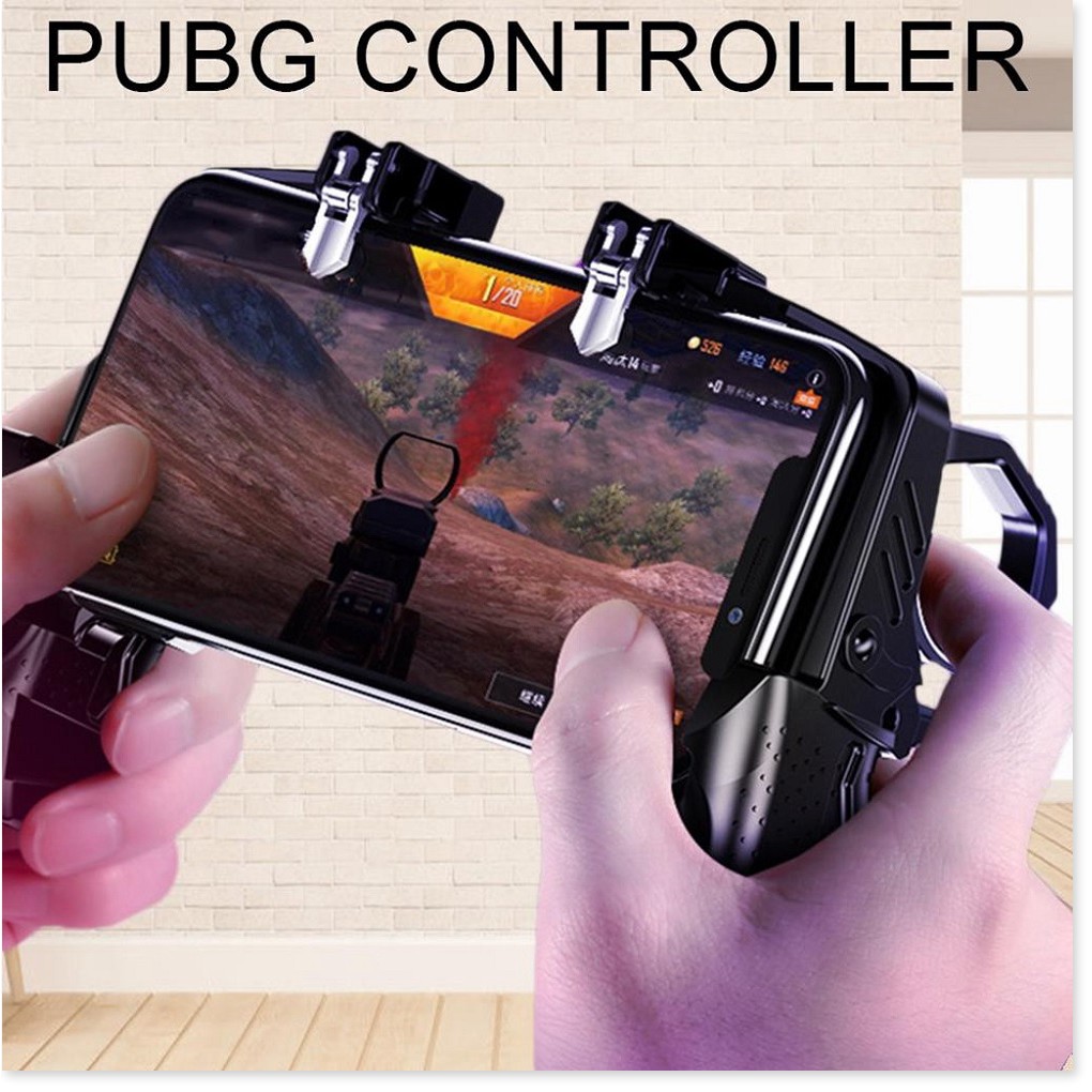 Tay Cầm Chơi Game K21 Kiêm Giá Đỡ Điện Thoại Phiên Bản Mới Của AK16 Chơi PUBG [Phú Tuấn Shop]