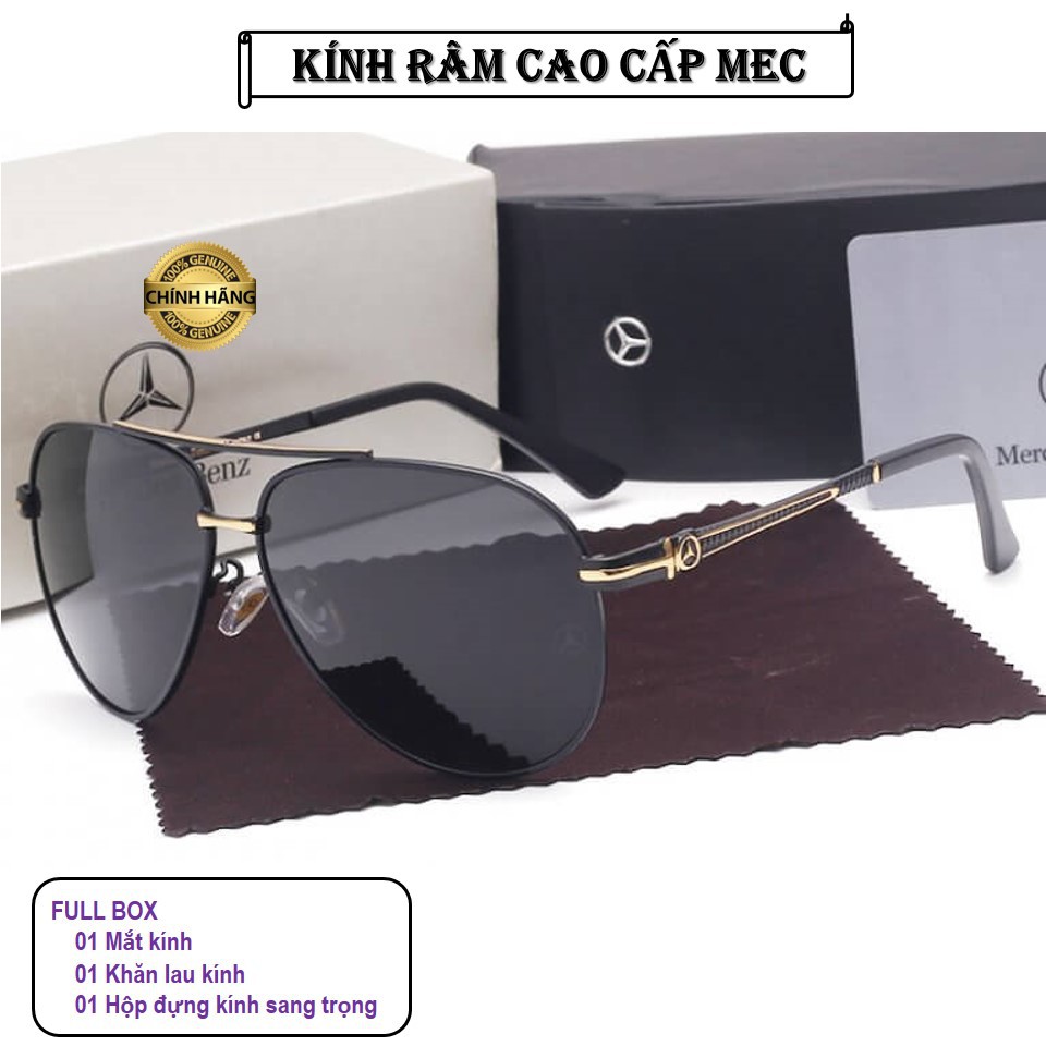 [KÍNH RÂM] Kính mắt thời trang chống tia UV400% mẫu M743 sang trọng