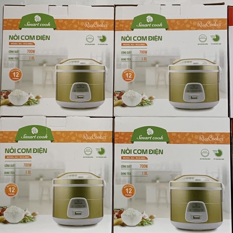 Nồi cơm điện Elmich Smartcook 1.8L RCS-0893