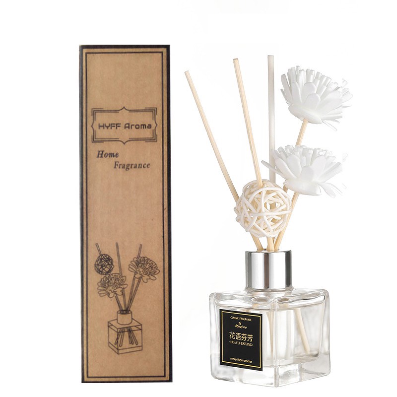 Nước hoa để phòng, tinh dầu thơm phòng, kèm que gỗ khuếch tán thiên nhiên cao cấp