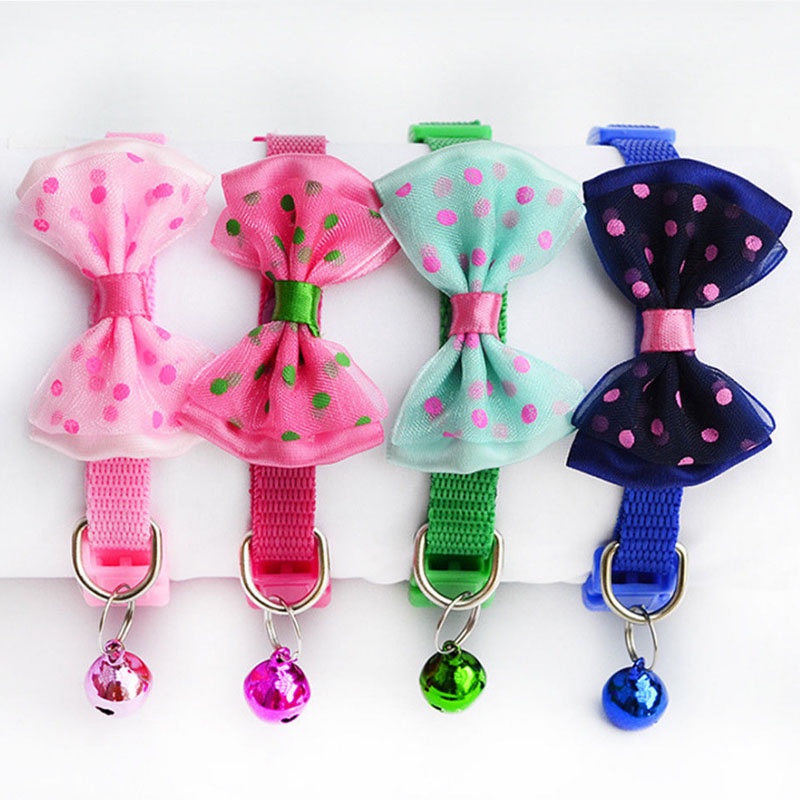 &lt;cutepethome&gt;Vòng Đeo Cổ Có Gắn Chuông Kiểu Dáng Thời Trang Dùng Cho Thú Cưng