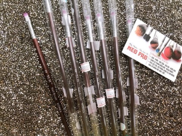 Cọ vẽ cánh hoa , hoa cúc vẽ móng tay chân SLH nail Brush Korea