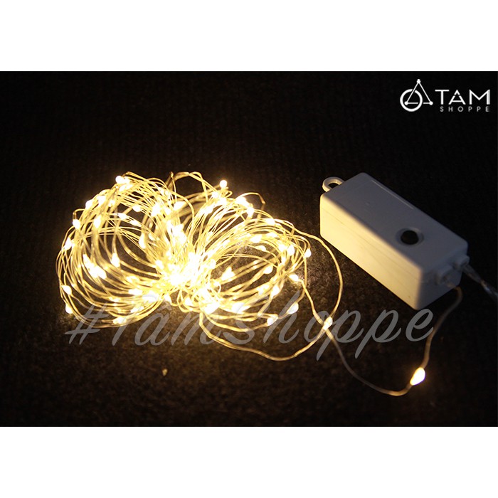 Dây đèn Led đom đóm 10m màu Vàng ấm TAN