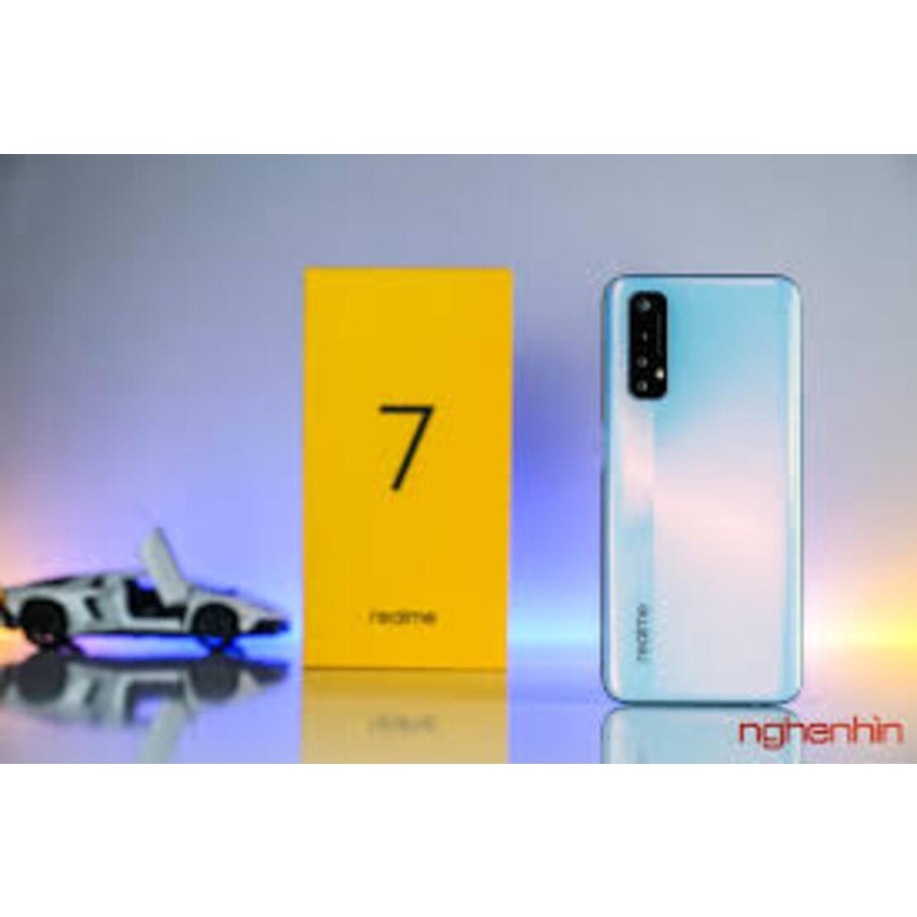 điện thoại Realme 7 ram 8G rom 128G 2sim Chính Hãng, Camera sau: Chính 64 MP &amp; Phụ 8 MP, 2 MP, 2 MP, chiến Game nặng ok