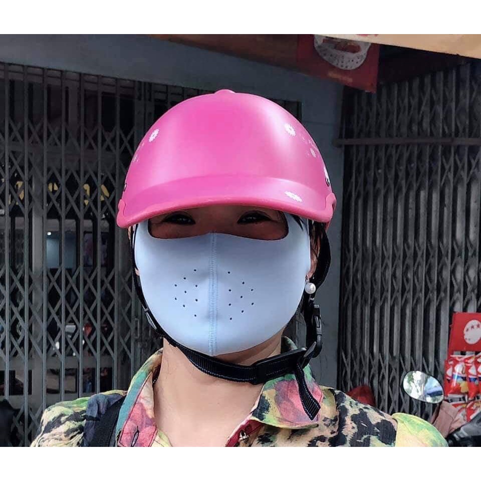 Khẩu trang ninja che kín mặt chống nắng chạy xe phượt hàn xì nam nữ - khau trang ninja chong nang | BigBuy360 - bigbuy360.vn