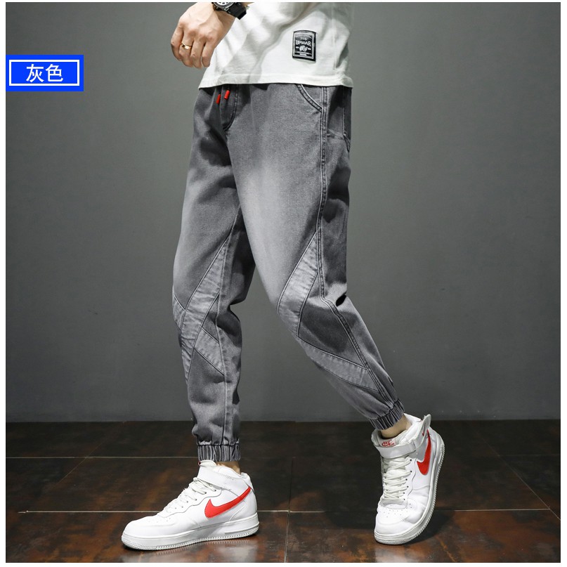 Quần jean jogger họa tiết X mẫu quần bò mới nhất mùa hè 2020 vải co dãn lạnh hàng cao cấp