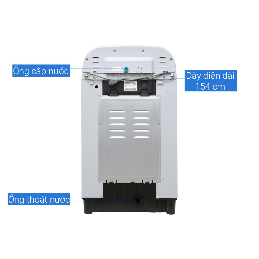 Máy giặt Samsung Inverter 10.5 kg WA10J5750SG/SV Máy giặt Digital Inverter kết hợp với động cơ truyền động trực tiếp
