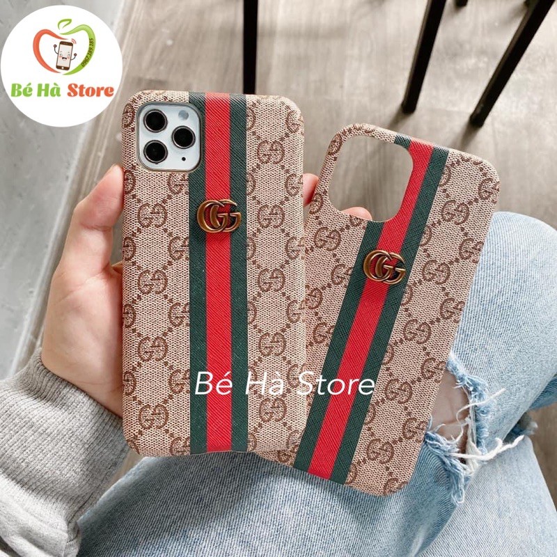 Combo Bọc AirPods + Ốp Lưng iPhone Guc. ci Gắn Logo Cao Cấp  - iP 6P.7P.8P.X.Xs.Xs Max.11.11Pro Max.12.12Pro.12Pro Max