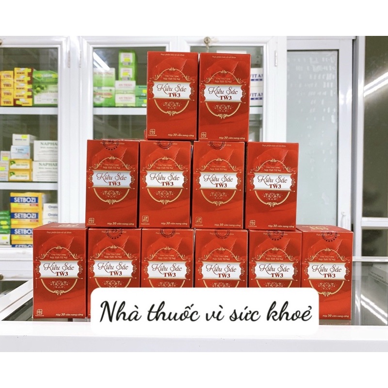 ✅ Kiều Sắc TW3 giúp tăng cường nội tiết tố nữ,giảm các triệu chứng của thời kỳ tiền mãn kinh