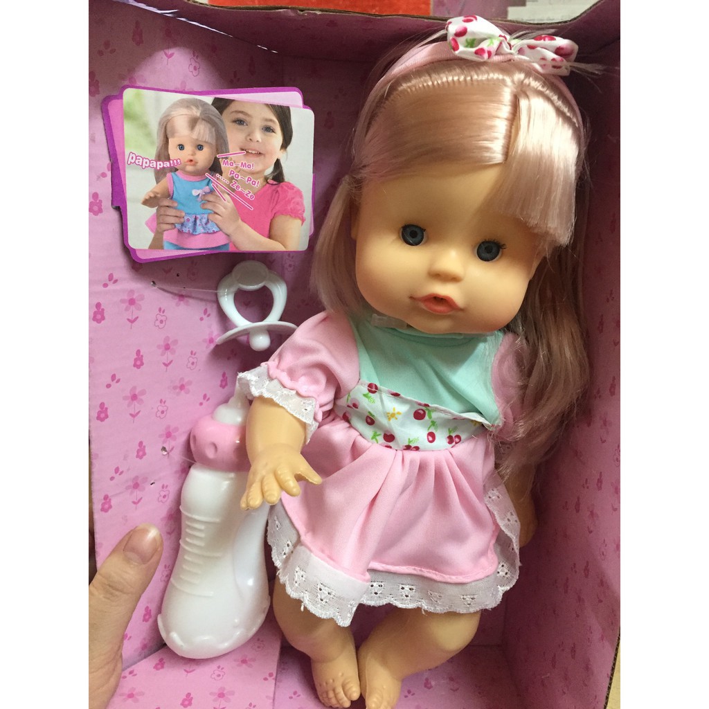 Đồ chơi búp bê Vima Bonnie Baby doll LD9706B có âm thanh