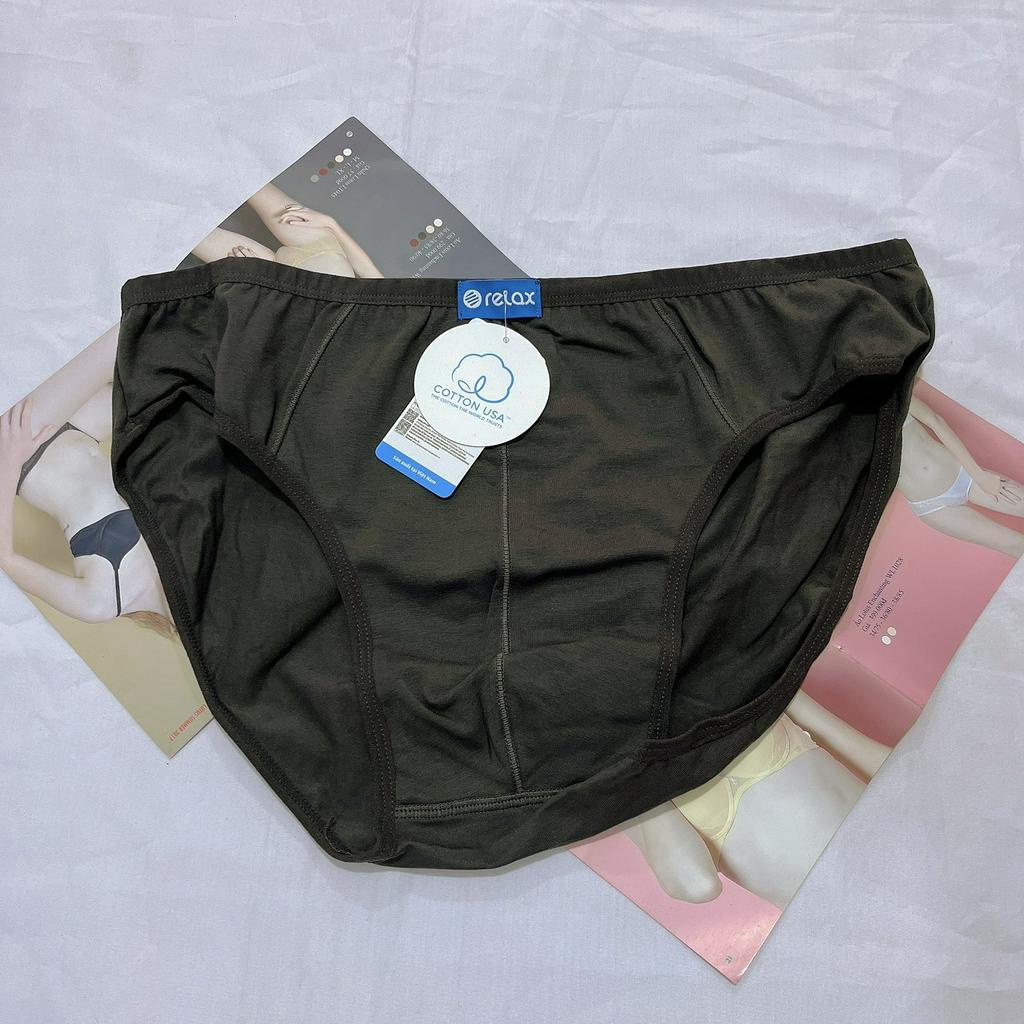 Combo 3 quần lót nam tam giác cao cấp cotton Relax 003 chính hãng lưng nhỏ bền đẹp, thoáng mát, thấm hút mồ hôi, co giãn