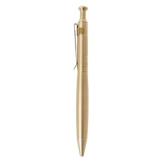 zuo✨Luxury Stainless Steel Brass Business office Ballpoint Pen Office School Supplies Stationery 0.5mm Nib