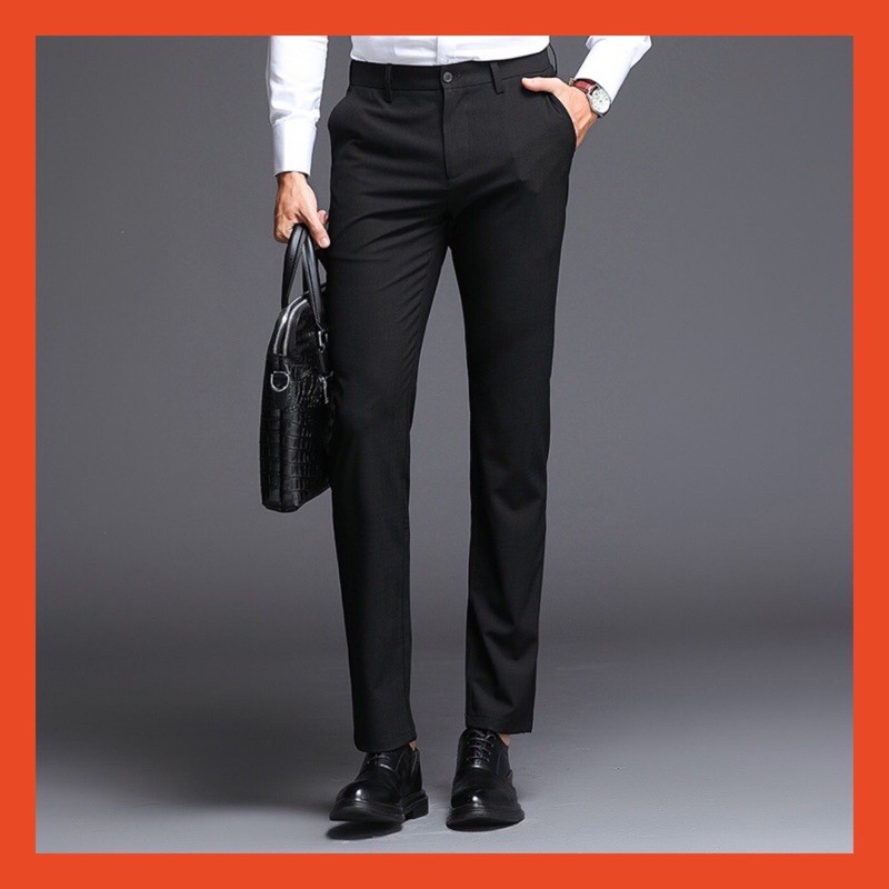 [ Hàng Cực Chất !! ] Quần Tây Âu nam vải co giãn 4 chiều siêu phẩm 2021 (Hàng Xuất Khẩu)