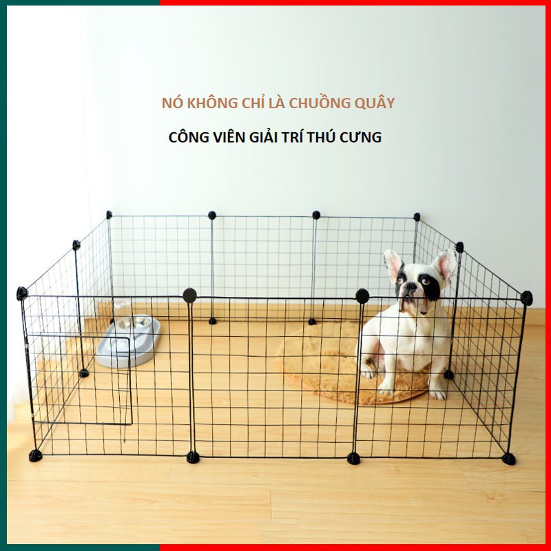 Sỉ/lẻ - Chuồng Quây Chó Mèo Lắp Ghép, Bán Lẻ Từng Tấm (Hàng Sẵn)