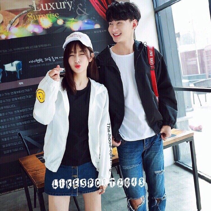 ÁO khoác dù mặt cười dễ thương | BigBuy360 - bigbuy360.vn