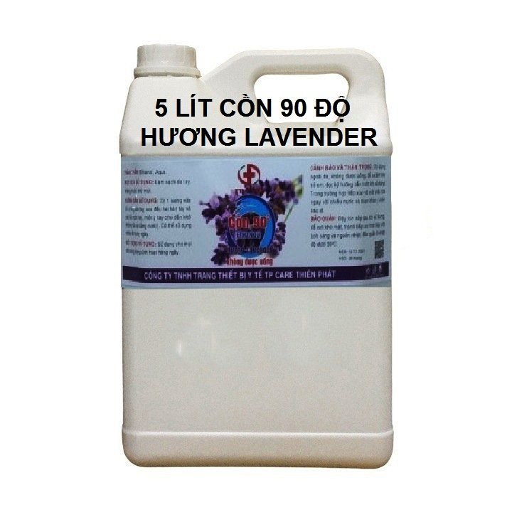 [GÒ VẤP HỎA TỐC] CỒN THƠM, CỒN Y TẾ CAN 5 LÍT 70 ĐỘ, CỒN Y TẾ CÔNG TY CHÍNH HÃNG