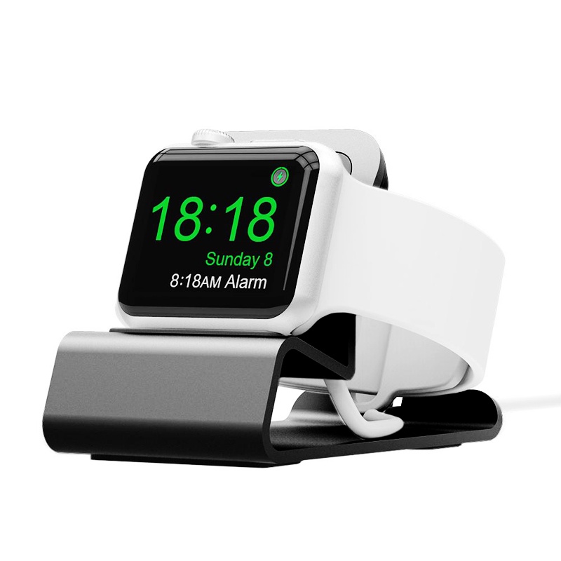 Đế Sạc Bằng Nhôm Cho Đồng Hồ Thông Minh apple watch series 7 / SE / 6 / 5 / 4 / 3 / 2 / 1 45 41 44 40 42 38mm