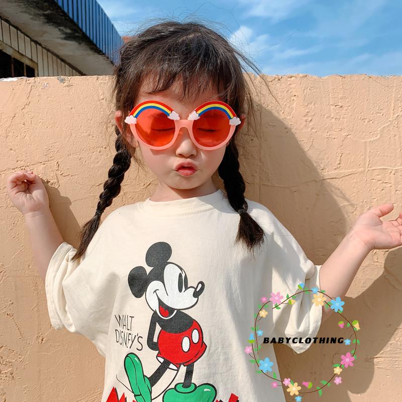 Kính Mát Chống Tia Uv Họa Tiết Cầu Vồng Đáng Yêu Cho Bé | BigBuy360 - bigbuy360.vn