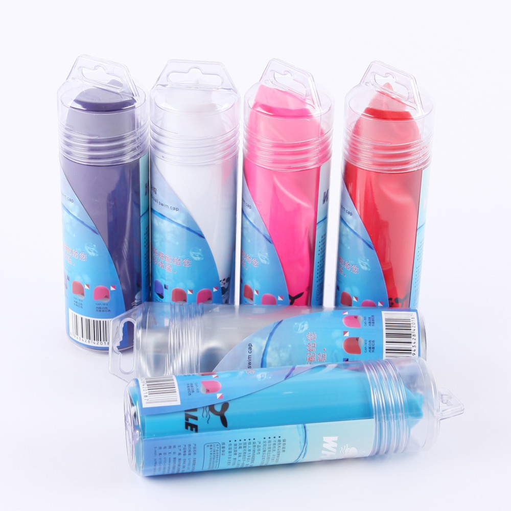 Mũ bơi 3D 2 mặt Whale CAP-1800