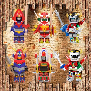 Mô Hình Đồ Chơi Lego Nhân Vật Hoạt Hình Voltron Team Godmars Beast King GUNDAM Crosshairs Megatron Hound