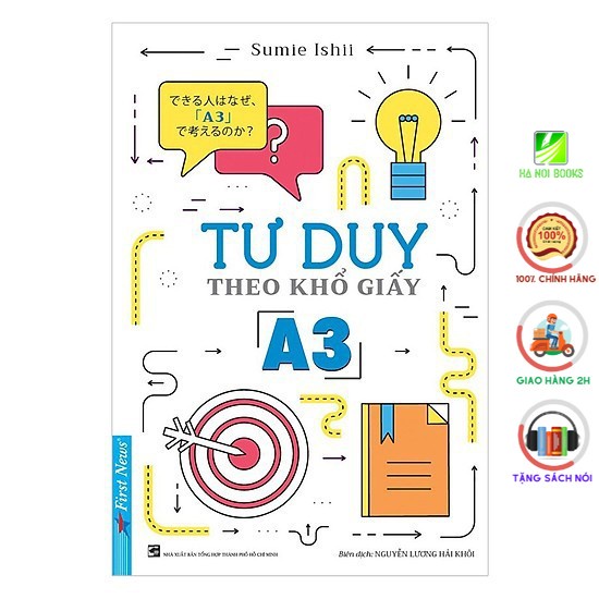 Sách First News - Tư duy theo khổ giấy A3