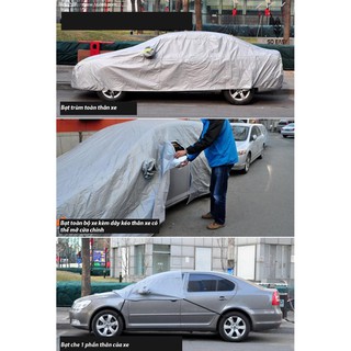 Bạt phủ xe oto 4 chỗ cao cấp