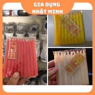 Túi 10 nến cây nhỏ, nến con nai, nến cây