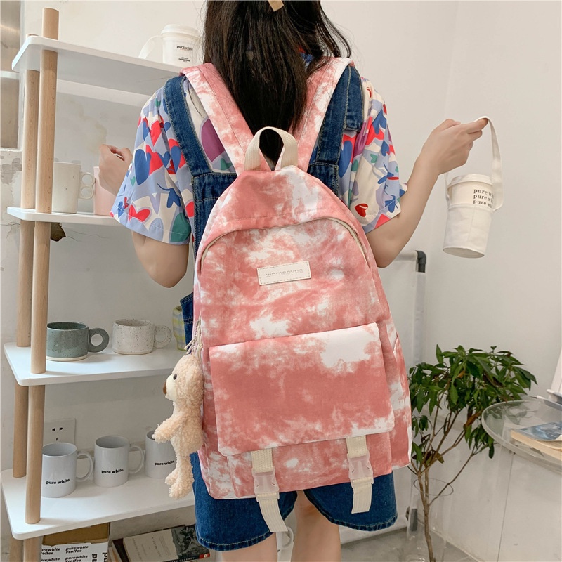 Ba Lô Đi Học Sức Chứa Lớn Thiết Kế Mới Năng Động Thời Trang Dành Cho Nữ