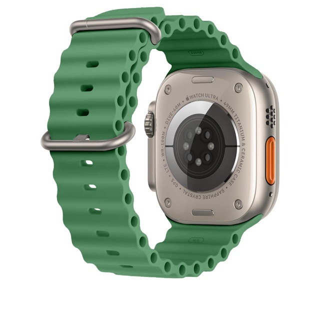 Dây Đeo Đồng Hồ Bằng silicone Cho Iwatch 45mm 49mm 44mm 40mm 41mm 42mm 45 mm series 8 7 6 3 5 4 se