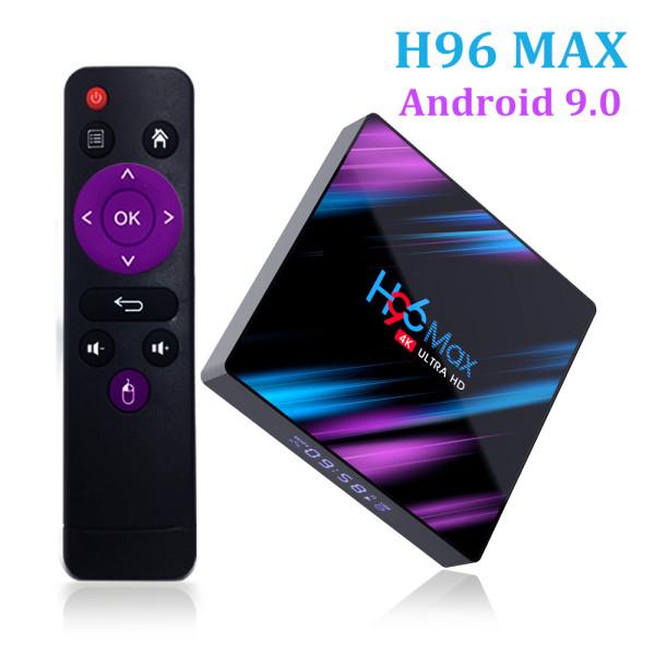 H96 Max RK3318 Android 9.0 Quad-Core HD TV Box Streaming Media Player