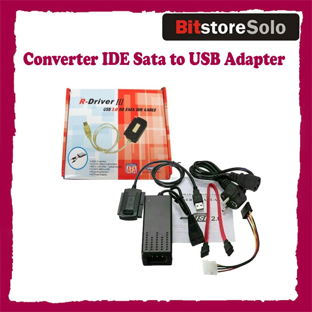 Cáp Chuyển Đổi Usb 2.0 Sang Sata Ide Ata