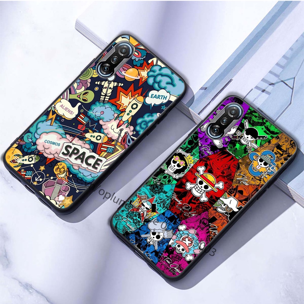 Ốp lưng Xiaomi Redmi K40/K40 Pro/Gaming/Mi 11X in hình thương hiệu thời trang đa sắc cá tính.