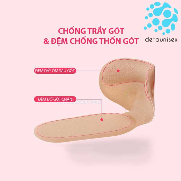 [PHỤ KIỆN] miếng lót giày cao gót tăng size cho nữ Tabi Footwear - LGV2