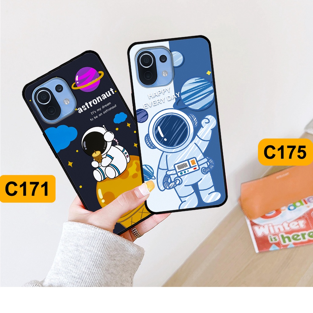 Ốp Xiaomi Mi 11 / Mi 11 Lite in hình astronaut, phi hành gia vũ trụ hottrend, độc đáo, cá tính.