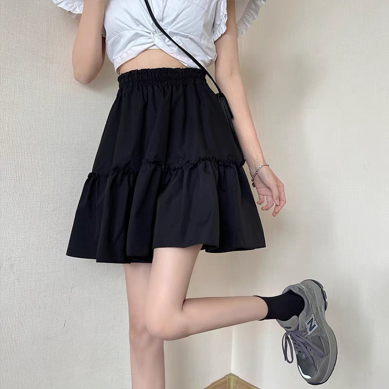 [GÍA HỦY DIỆT] Chân váy xòe ngắn KÈM QUẦN TRONG, hàng 2 lớp cạp chạy kansai đẹp | BigBuy360 - bigbuy360.vn