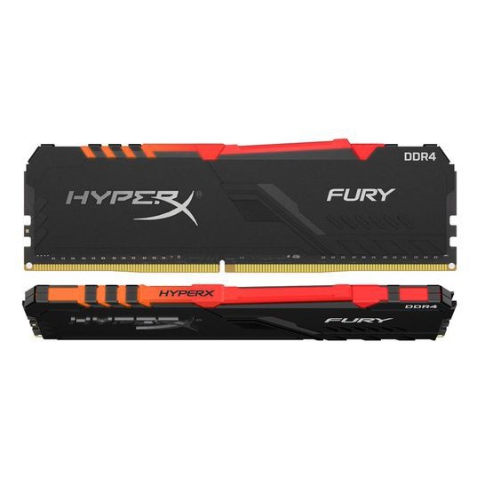 RAM Máy Tính KINGSTON HYPERX FURY DDR4 RGB 16GB 2*8 Bus 3200MHZ HX432C16FB3AK2/16 [Chính Hãng]