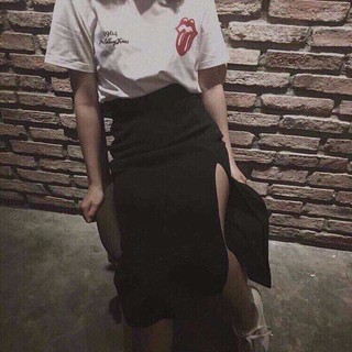 Chân Váy Xẻ Tà Maxi Cao Cấp