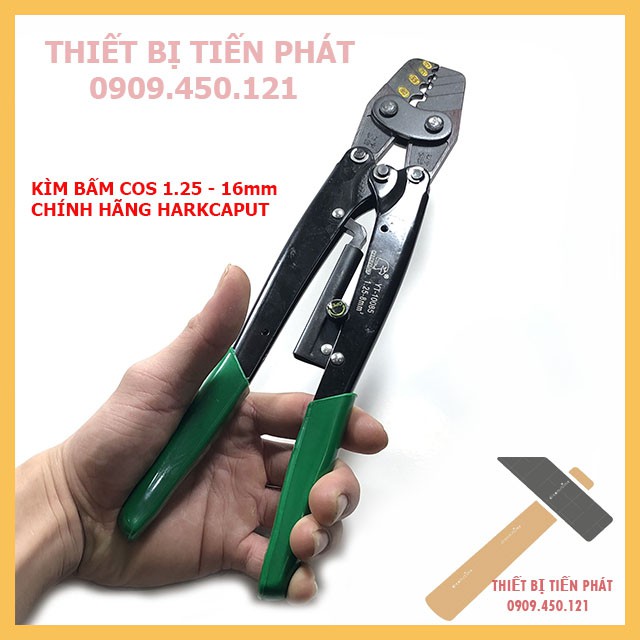 Kềm Bấm Cos, Kìm Bấm COS HARKCAPUT Từ 1.25mm - 16mm Cao Cấp Đủ Kích Thước (Chính Hãng)