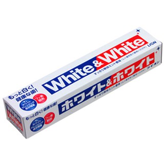 Kem đánh răng Lion White & White 150g (Hàng nội địa Nhật Bản)