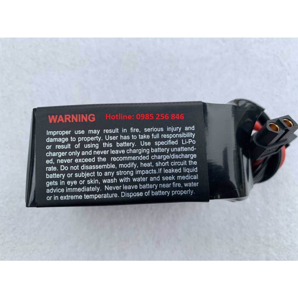 Pin Lipo CNHL 1300MAH 22.2V 6S 100C - Hàng chính hãng, nhập khẩu trực tiếp