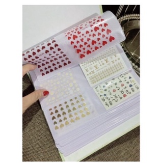 Sổ đựng Stick dán móng tay , abum ảnh